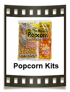 Popcorn portion packs. 4oz, 6oz, 8oz, & 12oz Kettle sizes